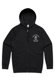 Support Blue Collar Zip Hoodie